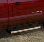 New Oem Gm 6" Rectangular Chrome Step Bars 84106503 Silverado Sierra 2014-2019. Fixed Price $682.25.