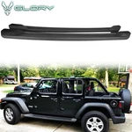 Fits 18-26 Jeep Wrangler Jl 4DR Running Boards Factory Style Textured Black. Fixed Price $129.99.