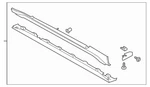 Oem 2015-23 Ford Mustang S550 Lower Lh Rocker Panel Side Skirt FR3Z-6310177-AA. Fixed Price $275.00.