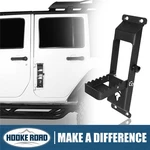 Hooke Road Door Hinge Step Steel Foot Rest Pedal For 2007-2018 Jeep Wrangler Jk. Fixed Price $28.55.