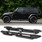 Vijay Side Step Nerf Bars Running Boards For 2018-2025 Jeep Wrangler Jl 4-DOOR. Fixed Price $269.99.