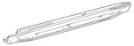 Genuine Mercedes-benz Running Board 167-698-15-01. Fixed Price $920.00.