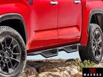 Aps Black Side Step Nerf Bars For 22-26 Toyota Tundra Crewmax Cab. Fixed Price $470.00.