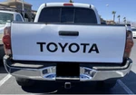 Toyota Vinyl Decal Sticker Trucks Bed Tailgate Tacoma Tundra 5X24 Black. Fixed Price $16.00.
