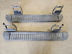 Used Pair 2017 Ford F450 Single Cab Running Boards HC3B Acw, FL34 16451AFW. Fixed Price $532.22.