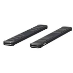 Aries B2953 Novatrac 6IN. X 53IN. Black Steel Running Boards. Fixed Price $270.00.