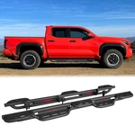 Vijay Black Texture Side Steps For 2024-2025 Toyota Tacoma Double/crew Cab. Fixed Price $269.99.