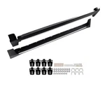 Pair Running Board Side Steps For Cadillac XT5 2017-2025 Premium Black Aluminum. Fixed Price $206.62.