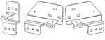 Go Rhino D64205TK Dominator Xtreme D1 D2 Dss Dt Side Steps Mounting Brackets. Fixed Price $154.99.