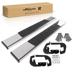 Black Running Boards Kit For Silverado Sierra 1500-3500HD Standard Cab 2007-2019. Fixed Price $133.96.