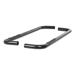 Aries 3 Inch Round Semi Gloss Black Nerf Bars Side Steps Running Boards 204041. Fixed Price $232.99.