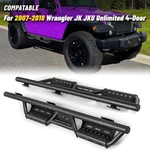 6" Drop Side Step Running Board For 2007-2018 Jeep Wrangler Jku 4DR Nerf Bar. Fixed Price $174.25.