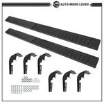 Running Boards For Dodge Ram 1500 Crew Cab 09-18 6" Side Step Nerf Bars Black. Fixed Price $111.99.