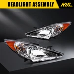 For 2011-2014 Hyundai Sonata Chrome Housing Amber Corner Halogen Headlights Pair. Fixed Price $104.99.