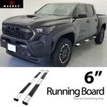 Aps Chrome Running Boards For 24-26 Toyota Tacoma Double Cab Crew. Fixed Price $422.00.