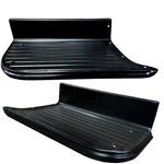 1955 1959 Chevy Pickup Truck Bed Step Long Pair Rh+lh Black Edp Steel 1104J. Fixed Price $299.99.
