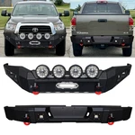 Vijay For 2007-2013 Toyota Tundra Front/rear Bumpers W/winch Plate& Round Lights. Fixed Price $409.99.