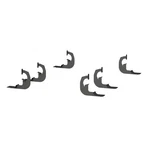 Aries 4490 6 Inch Oval Side Bar Mounting Brackets. Fixed Price $101.04.