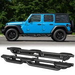 Vijay Texture Running Boards Side Steps Fits 2018-2025 Jeep Wrangler JL(4 Doors. Fixed Price $269.99.