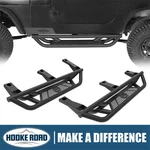 Hooke Road 2PC Side Steps Running Boards Nerf Bar Fit 1987-1995 Jeep Wrangler Yj. Fixed Price $249.89.