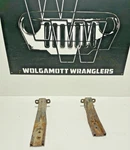 Driver Left Side Step Running Board Brackets Only 01-06 Jeep Tj Lj Wrangler CC55. Fixed Price $70.00.