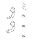 Raptor Running Board Mount Kit- RB-0301-BK. Fixed Price $174.18.