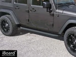 Aps Stain Black 6" Side Step Nerf Bar Fit 07-18 Jeep Wrangler Jk 4DR. Fixed Price $219.95.