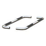 Aries 3IN Round Polished Stainless Truck Steps Boards Nerf Bars Part# 204054-2. Fixed Price $295.99.