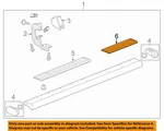 Gm Oem 07-13 Sierra 1500 Cab Running Board-step Pad 20921125. Fixed Price $58.33.
