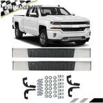 For Silverado Gmc Sierra Regular Cab 07-2019 Chrome 6" Step Bar Running Board. Fixed Price $110.28.