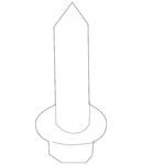 Genuine Ford Tube Screw N806155-S437. Fixed Price $10.44.