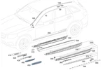 Genuine Mercedes-benz Stud Insert 253-698-67-00. Fixed Price $29.13.