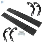 For Silverado Regular Cab 19-2024 6" Running Board Nerf Bar Side Step Black. Fixed Price $108.77.