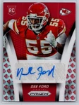Dee Ford 2014 Prizm Rookie Autograph Red /35 #ar-de. Fixed Price $12.99.