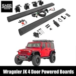 Power Running Boards For 07-18 Jeep Wrangler Jk 4 Door. Fixed Price $1299.95.