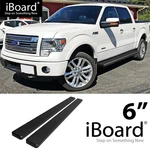 Iboard Stainless Steel 6" Running Fit 09-14 Ford F150 Supercrew Cab. Fixed Price $209.99.