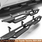 2X Steel Running Boards Side Step Nerf Bar For 2024-2026 Toyota Tacoma Crew Cab. Fixed Price $266.78.