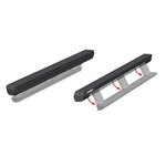 Aries Actiontrac 87.6" Black Powder-coated Running Boards For F-150 F-250 F-350. Fixed Price $1471.95.
