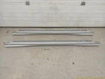 Saab 9-3 Sedan Pair Of Rocker Panel Side Skirt Silver Fits 2003-2011 04 05 06. Fixed Price $151.87.