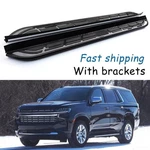 2PCS Running Boards Nerf Bars Side Steps Fits For Chevrolet Tahoe 2021-2026. Fixed Price $265.05.