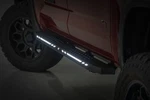 Rough Country 57008 AC2 Led Running Boards Black For 22-26 Toyota Tundra Crewmax. Fixed Price $549.95.