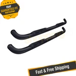 Promaxx Automotive 11147B 3" Cab Length Black Powder Coat Round Nerf Bars. Fixed Price $232.78.