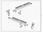 Genuine Gm Assist Steps 5-INCH Rectangular Chrome 84157153. Fixed Price $152.41.