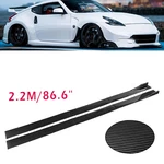 For Nissan 200SX S15 240SX Carbon Fiber 2.2M Side Skirt Extensions Rocker Panel. Fixed Price $129.99.