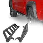 Pair Slider Nerf Bar Step Rail Rocker Guards For 2005-2023 Toyota Tacoma. Fixed Price $249.89.