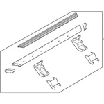 Genuine Ford Running Board BL3Z-16450-AGPTM. Fixed Price $694.16.