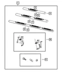 Genuine Mopar Tubular Side Step Kit 82208968AE. Fixed Price $694.41.