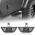 Pair Side Steps W/since 1941 Fit Jeep Wrangler Jl 2-DOOR 2018-2026 Texture Black. Fixed Price $89.99.