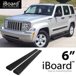 Iboard Stainless Steel 6" Running Fit 08-13 Jeep Liberty. Fixed Price $209.99.