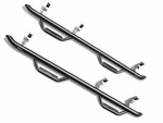 N-fab Length Gloss Black Nerf Steps Fit 15-24 F150, 18-23 Raptor Supercab. Fixed Price $299.99.